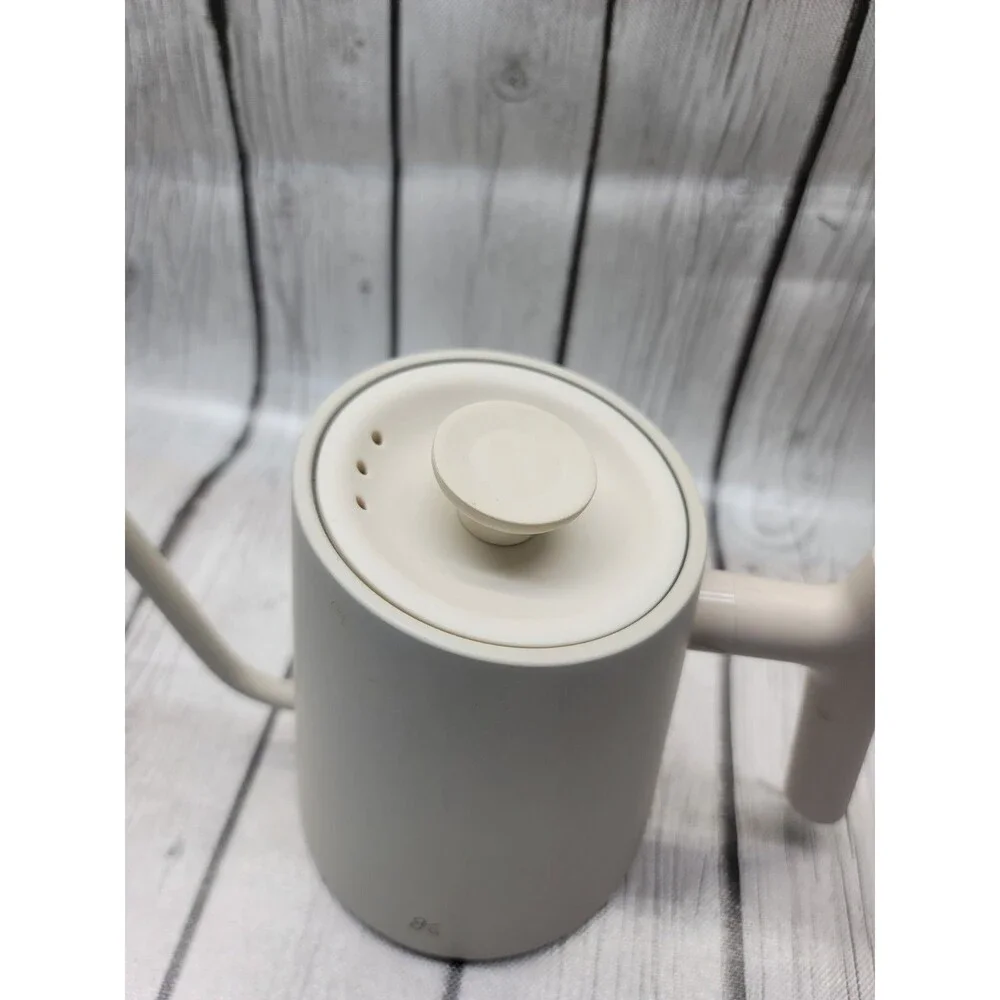 Greater Goods Gooseneck Electric Kettle Only Birch White 0448 Tested